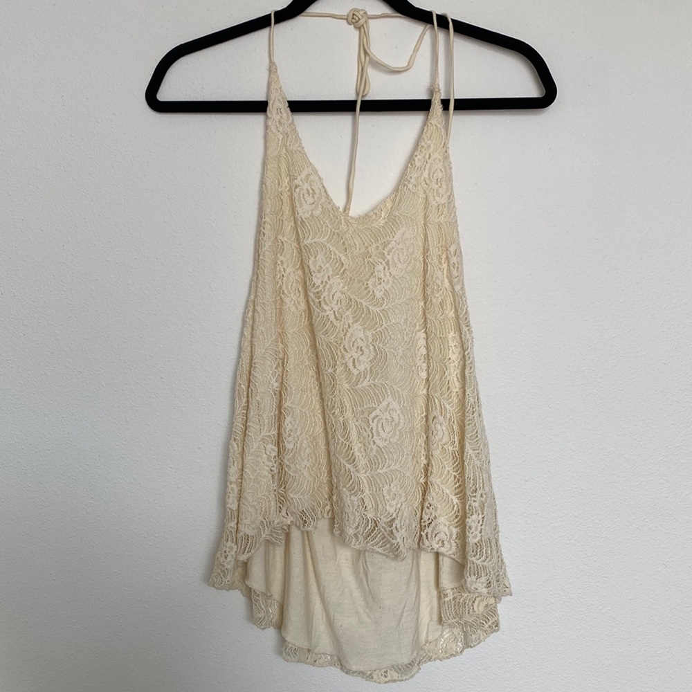 Womens crochet halter top